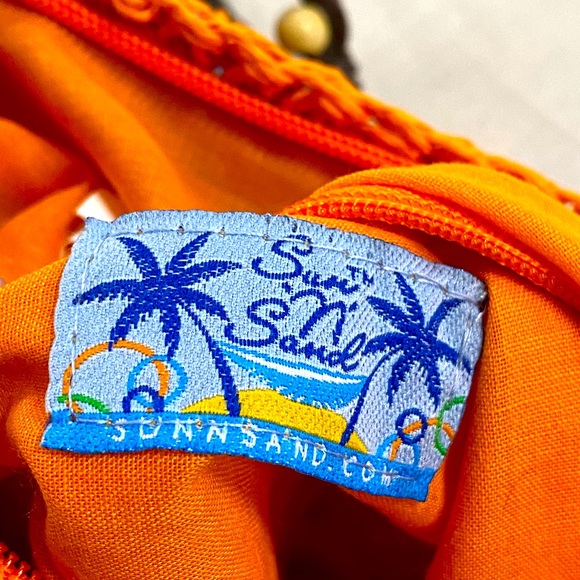 EUC Sun n Sand Macrame Shoulder Bag - Picture 8 of 8